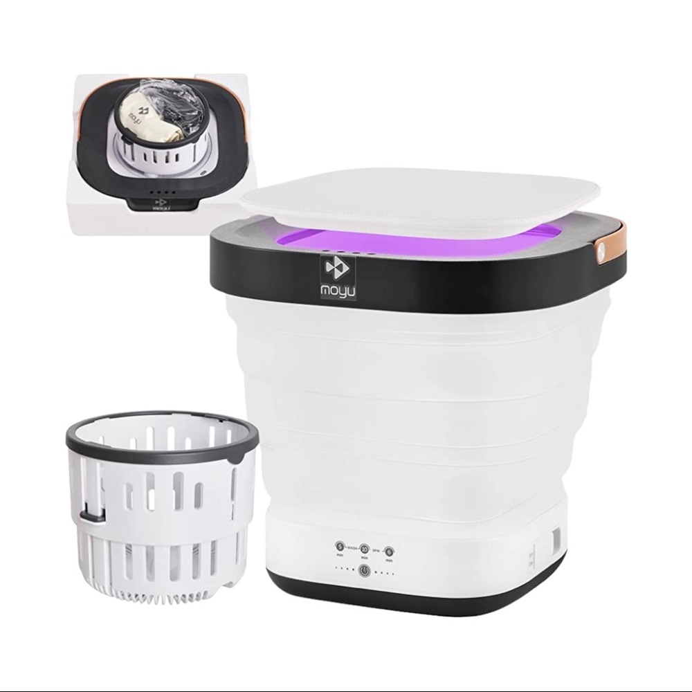 Mini, Fold. Washing Machine, Draining, Sanitizer